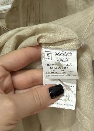 Оригінальна лляна сорочка  maxmara 5