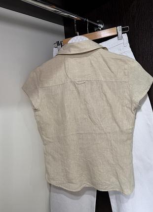 Оригінальна лляна сорочка  maxmara 7