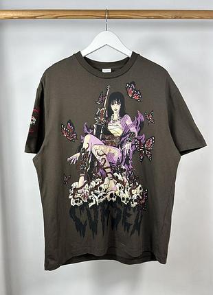 Bershka military girl anime brown з шикарним дизайном розмір м
