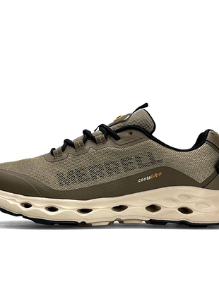 Мужские кроссовки merrell drainmaker xtr коричневые трекинговые ежедневные летние с сеткой топ качества меррелл легкие брендовые комфортные