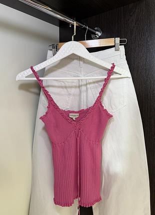 Оригінальна майка в рубчик karen millen 3
