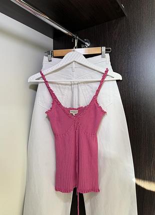 Оригінальна майка в рубчик karen millen 5