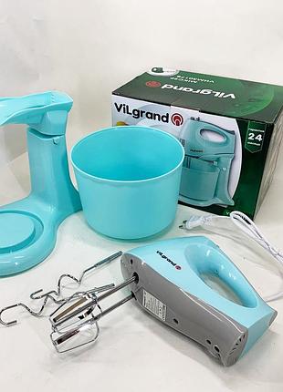 Миксер для производства теста для блинчиков vilgrand vhm3017b 300вт бытовой миксер взбивания крема ia-24
