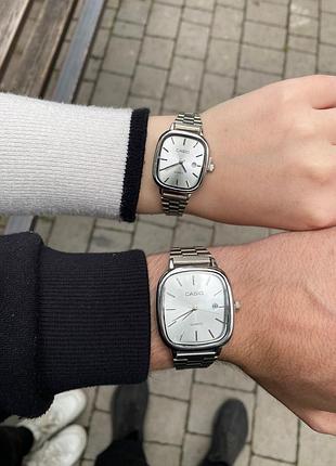 Парні годинники casio — стильний комплект для чоловіка та жінки