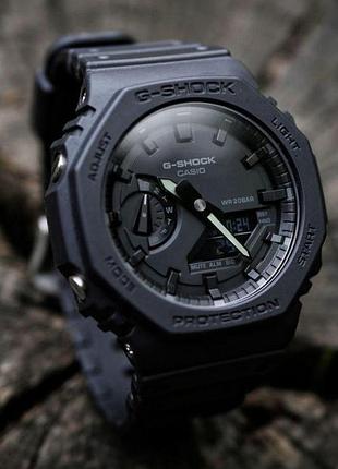 Чоловічий годинник casio ga-2300 — спортивний кварцовий годинник shock resistant, ударостійкий