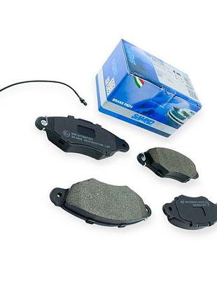 Колодки тормозные renault kangoo (1997-2007), peugeot 206 передние (5sp1106) samko