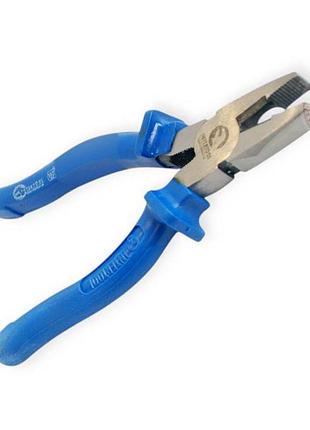 Плоскогубцы 160мм синие ручки intertool