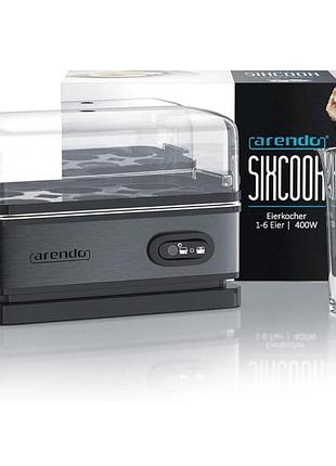 Немецкая яйцеварка arendo sixcook (нержавеющая сталь, 400w) — новая