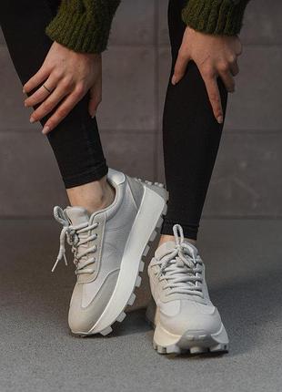 Женские кроссовки samanta grey нп4841 2