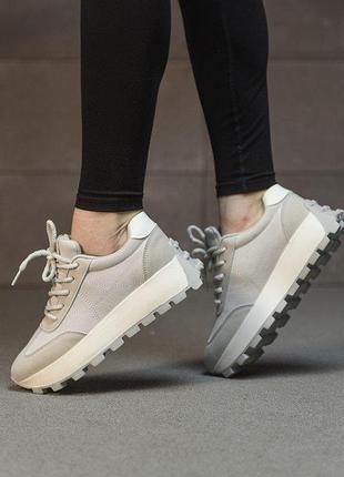 Женские кроссовки samanta grey нп4841 4