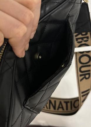 Barbour international quilted sloane crossbody 8