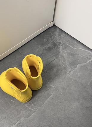 Чоботи crocs жовті с7 черевики 4