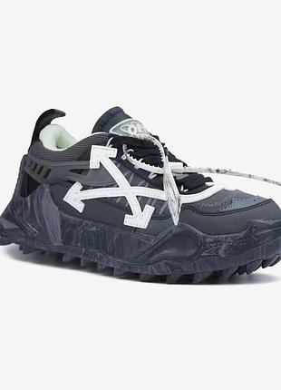 Кросівки off-white odsy 1000 black-green / чорно-зелені офф вайт odsy 1000 унісекс 36–45