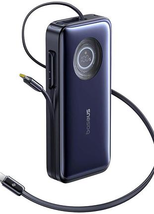 Портативний зп power bank baseus enercore cr11 pd100w with cable 20000 mah (ppnms) cosmic black