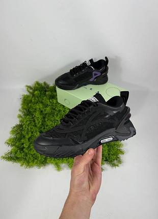 Кроссовки off-white odsy 2000 black — черные стильные кроссовки off-white в стиле streetwear, унисекс, размеры 36–45