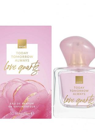 Avon парфюмерная вода tta love quartz (50 мл)