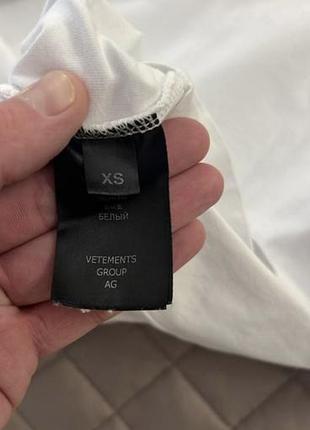 Іутболка лригінальна vetements 3