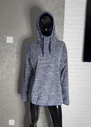 Флісова спортивна кофта з капюшоном худі peter storm. xxxl 54р
