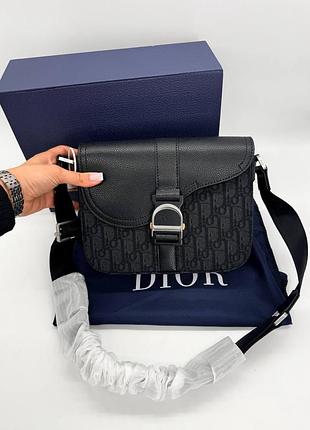 Чоловіча сумка месенджер saddle messenger bag black