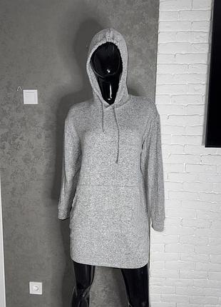 Трикотажна спортивна сукня з капюшоном худі vero moda, m