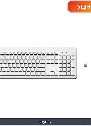 Беспроводной набор hp 230 для офисной работы: тихая клавиатура с цифровым блоком и мышь с usb-адаптером для пк