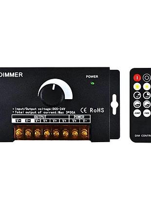 Димер вбудований prolum 90a knob rf 14 кнопок