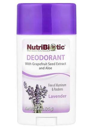 Nutribiotic deodorant lavender 75 грам