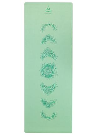 Коврик для йоги замшевый sitara bloom moon rao 183×68×0.5 см