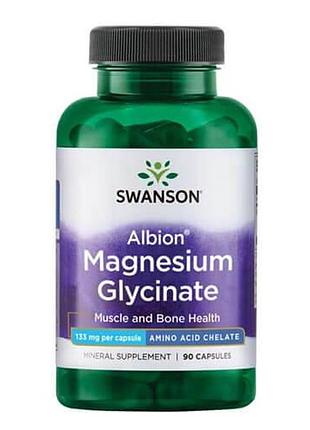 Swanson magnesium glycinate 90 капсул