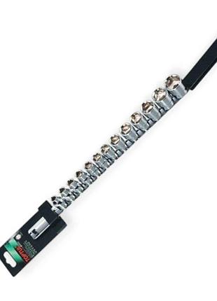 Набор головок дюймовых 1/2" 20 шт, 5/16" - 1-1/4" (планка) toptul