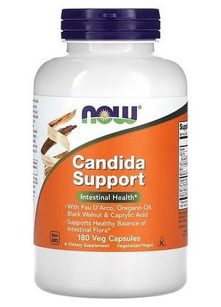 Now candida support 180 veg capsules