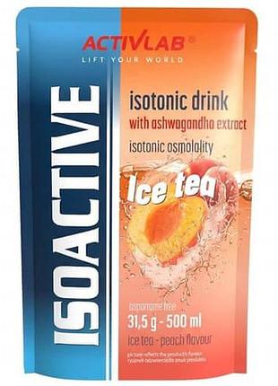 Activlab iso active 31,5 грамм персиковый чай
