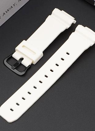 Ремінець для casio g-shock dw-6900 white bk 2