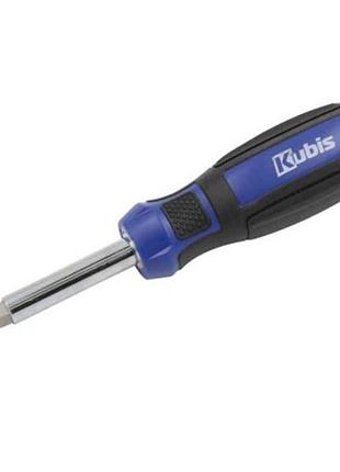 Викрутка 6 в 1 ph1-sl5, ph2-sl6 мм, торцева 6-8 мм, crv6150, hrc 51-54 тм kubis