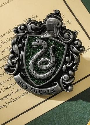 Брошка на одежду harry potter слизерин 14896