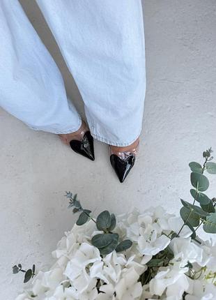Туфлі alaia le cœur black 6