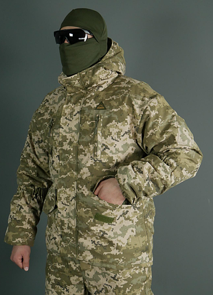 Зимний костюм горка пиксель 8