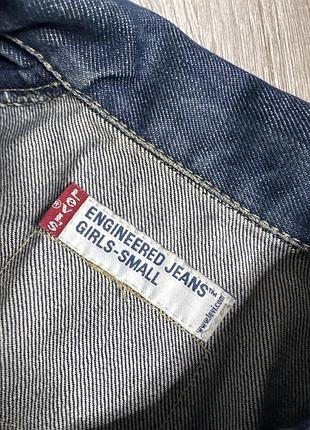 Джинсова куртка levi’s , s 3
