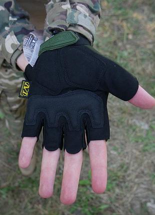 Беспалые перчатки олива mechanix mxk-2 10