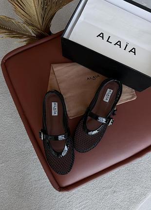 Мюлі alaia mules black