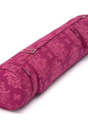 Сумка-чехол для йоги asana bag cotton lotus maharaja collection bodhi 70 см ягодный