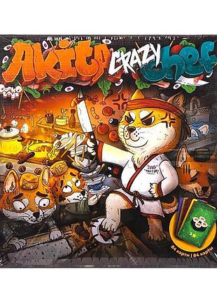 Настольная игра "akita crazy chef" g-acc-01-01 с песочными часами
