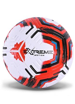 Мяч футбольный fb25674(red) размер №5, pu 400 грамм
