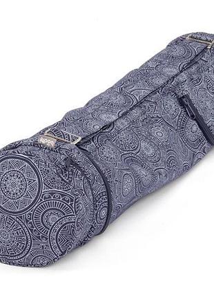 Сумка-чехол для йоги asana bag cotton mandala maharaja collection bodhi 60 см темно-синий