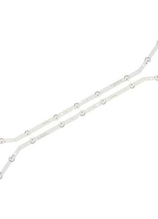 Led планка подсветки для жк тв samsung 32", d3ge-320sm1-r2, комплект 2 шт, ремонт экрана