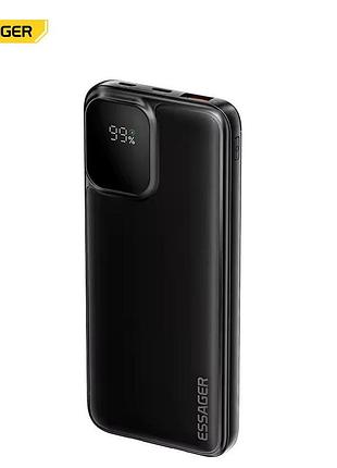 Павербанк essager 10000 mah 22.5w (швидка зарядка power delivery, quick charge)