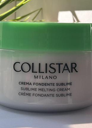 Оригінал крем для тіла collistar crema fondente sublime melting cream
