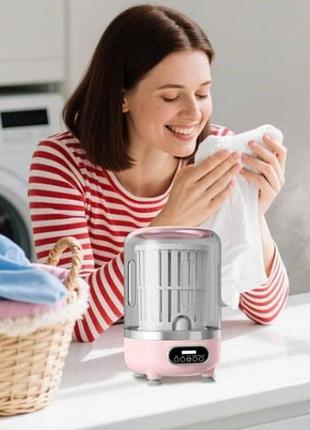 Пральна міні машинка 3в1 laundry cup рожева