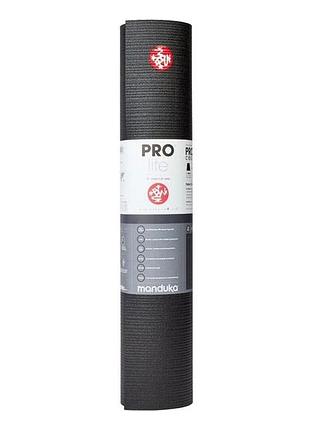 Коврик для йоги manduka prolite black 180x61x0.47 см
