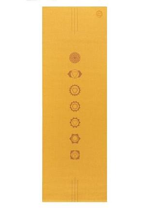 Коврик для йоги leela chakralign bodhi манго 183x60x0.45 см